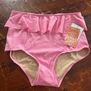 Kortni Jeane Pink Bikini Bottoms